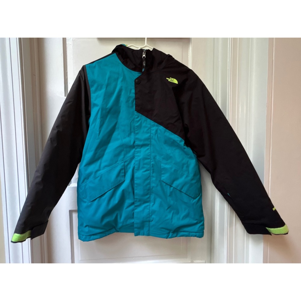 The North Face Boys HyVent Waterproof Colorblock Insulated Ski Jacket XL 18/20